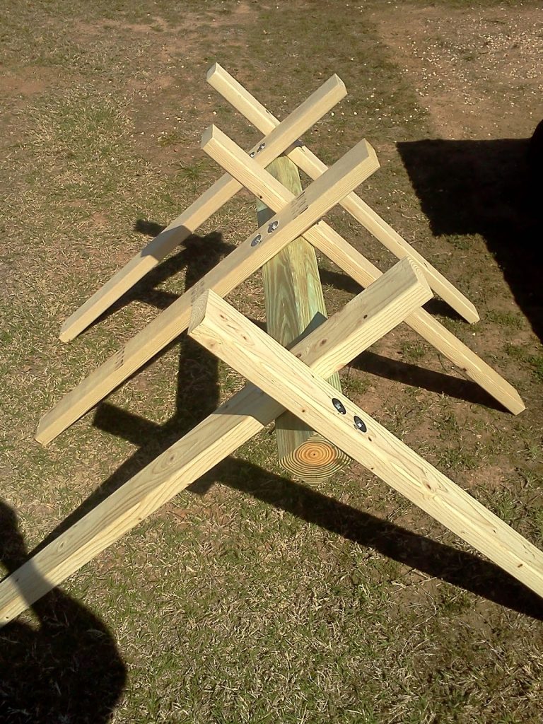 Log cutting stand