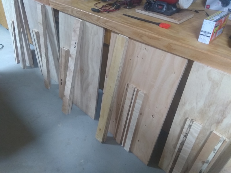 Drawers all cut up